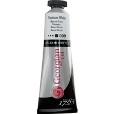 Daler Rowney Georgian Yağlı Boya Goc, 38 Ml, Titanium White