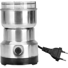 Electric Coffee Grinder 200ML Pratik Lüx Elektrikli Çelik Öğütücü 150W*36