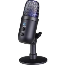 Profesyonel Kardioid Rgb Oyuncu Stüdyo Kayıt Kablolu Podcast Mikrofonu