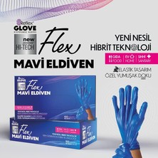Flex Hi-Tech Tpe Tek Kullanımlık Eldiven 100'LÜ – Lateks Içermez, Pudrasız, Gıdaya Uygun, E