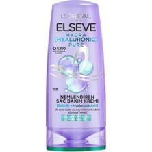 Elseve Hydra [hyaluronic] Pure Salisilik Asit Içeren Yağlanma Karşıtı Nemlendirici Saç Kremi 2