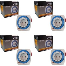 CT-9180 Mekanik Zaman Saati 4 Adet 86989438195623