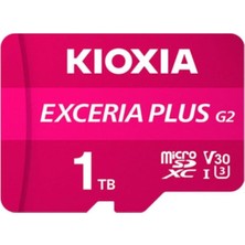 Kıoxıa 1tb Exceria Plus G2 Micro Sdxc 4K 100/90MB/SN Hafıza Kartı (Sd Adaptörlü)