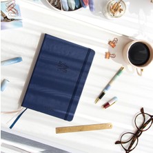 A5 Bullet Journal Noktalı Defter 140 Gr. 80 Yaprak Midnight
