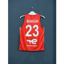 Candy Cup Türkiye Yeni Sezon Basketbol 23 Numara Kırmızı Yetişkin Forması