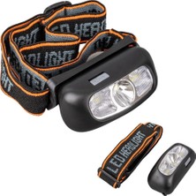 Lisinya Powermaster CY-2088 Ledli USB Şarjlı Kafa Feneri (Lisinya) Sarı