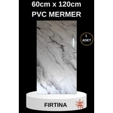 Alternatif Kaplama Uv Pvc Fırtına Mermer Desenli 1 Adet 60X120CM Ev Ofis Otel Duvar Kaplama Paneli