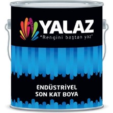 TeknoKapsül Yalaz Endüstriyel Boya 2,5 kg Mat Siyah