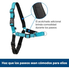 Deluxe Easy Yürüyüş Kemeri Mavi Köpek Göğüs Tasması Küçük (38-51 Cm)
