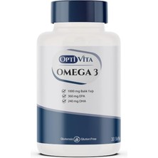 Omega 1000 Mg Balık Yağı, Epa + Dha 30 Kapsül Softjel