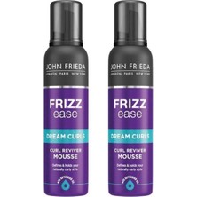 John Frieda Bukle Belirginleştirici Saç Köpüğü - Frizz-Ease Curl Reviver Styling Mousse 200ML