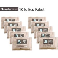 Boveda 72 60G Humidor Puro Kutusu Nemlendirici 10LU Eco Paket