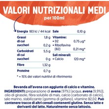 Şekersiz Yulaf Bitki Bazlı Içecek, 1 L 2li Paket
