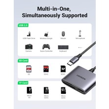Type-C To Sd Micro Sd Tf USB Kart Okuyucu Adaptör