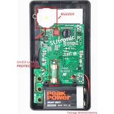 Dijital Avometre Multimetre Ölçü Aleti DT830B Buzırlı Problar Dahil