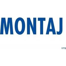 TeknoKapsül Montaj Uyarı Levhası 17,5X25 KOD:1772