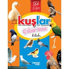 TeknoKapsül Kuşlar Çıkartma Kitabı - 1