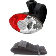 Hsgl Bisiklet Scooter Spor ve Kask Icin Mavi Kırmızı Çakarlı Işık