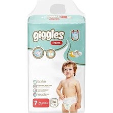 Giggles Baby Pants 7 Numara Xx Large 1 Paket 16 Adet