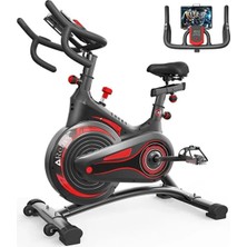 Premium Kondisyon Bisikleti Spinning Bike Egzersiz Aleti, Bluetooth + Uygulama