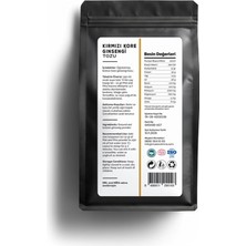 Ginseng Kökü Tozu 100G. Öğütülmüş Kırmızı Kore Ginsengi, Gerçek Saf Ginseng Panax