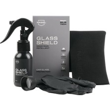 Nasiol Glasshield Araç Nano Yağmur Kaydırıcı ve Su Itici Sprey-50 Ml-2 Yıl Etkili-Cam Koruma,