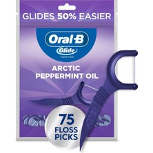 Oral-B Glide Arctic Nane Yağı Diş Diş Ipi Seçtiği, Nane, 75 Sayısı