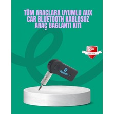 Hace Bazaar Taşınabilir Bluetooth Aux Araç Müzik ve Konuşma Kiti