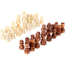 Oyun STAROYUN1050231 13 x 15 x 6 cm Ahşap Chessman 2 Chess Set