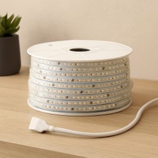 Eseno Select 100M 220V Dış Mekan LED Şerit 6500K Beyaz 120 Led/m