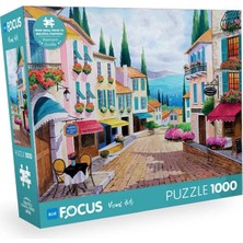 TeknoKapsül Blue Focus Beatıful Coastal Street (Güzel Sahil) - 1000 Parça