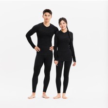 Kipsta Futbol Uzun Kollu Termal Içlik, Siyah, Unisex, Keepdry