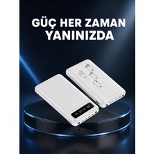 AyrStore Kamp ve Seyahat Için 20.000MAH LED Işıklı Hızlı Şarj Powerbank Yeni Nesil