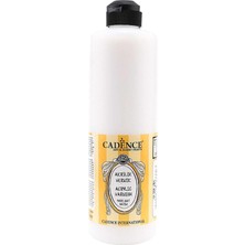 Su Bazlı Akrilik Vernik Yarı Mat 500 ml Cad SUBVYARIMAT500