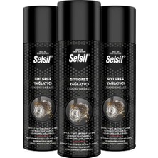 Selsil Sıvı Gres Yağlama Spreyi 500 ml (3 Adet)