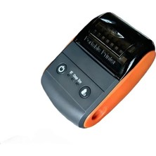 58MM Bluetooth Termal Fiş Adisyon, Makbuz ve Etiket Yazıcı Taşınabilir Kablosuz Yazıcı