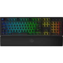 Rapid Ultra Tam Boyutlu Monster Tactile Red Switch 80 M Tıklama Kablolu Mekanik Rgb Oyuncu Klavyesi