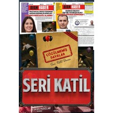 Dedektiflik Suç Çözümleme Oyunu Seri Katıil Dosyası - Gizem Bulmaca Cinayet Çözme Kutu Oyunl