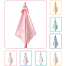 Seasparkle Kapüşonlu Bebek Havlusu – Deniz Yıldızı NAKIŞLI,75X80 Cm, Soft Cotton (Sarı)