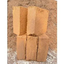 Aymen Çiçekçilik 5 Adet 300-325 Litre Sıkıştırılmış Hindistan Cevizi Torfu - Blok Ithal Or
