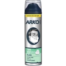Arko Men Traş Köpüğü Klasik Hassas Ciltler 200 ml