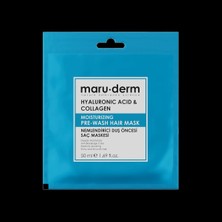 Duş Öncesi Saç Maskesi, Hyalüronik Asit & Kolajen, Nemlendirici, 300 Ml, Mor, Yıpranmış Saçl