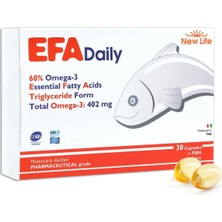 Efa Daily 30 Balık Yağı Kapsülü - 402MG OMEGA3-221MG Epa - 147MG Dha