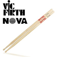 Vıcfırth N5B Baget(Çift) Nova 5b Wood, Hıckory, 16X0.595, Med Baget(Çift) Nova 5b Wood