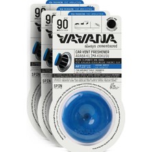 Vavana Araba Klima Kokusu, Spin Oto Kokusu 3'lü Set, Okyanus Aromalı, 90 Gün Etkili Araç Kokusu - Artistic
