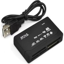 26 In 1 Çoklu Kart Okuyucu USB Sd Sdhc Mini Micro Sd Memory Stick Duo M2 Mmc Xd Cf