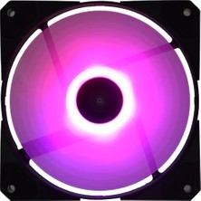 12CM 3 Pin Adreslenebilir Rgb, 1200RPM, 39.19 Cfm, Sessiz Kasa Fanı (DKCCF126ARGB)