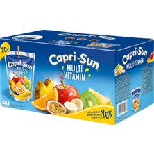 Capri-Sun Multi Vitamin Karışık Meyveli (200 ml x 20 Adet)