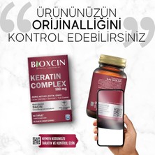 Keratin Complex Takviye Edici Gıda – 60 Tablet – Biotin, Çinko, Kolajen, Vitaminler ve Bitki E