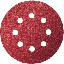 Zımpara Kağıdı (Eksantrik Zımpara Için, Farklı Malzemeler, 5 Adet, Çap 125 Mm, Granülasyon